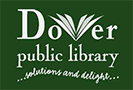 dover public library logo, stephen quandt has given webinars on the topic of cat behavior for several companies, including libraries